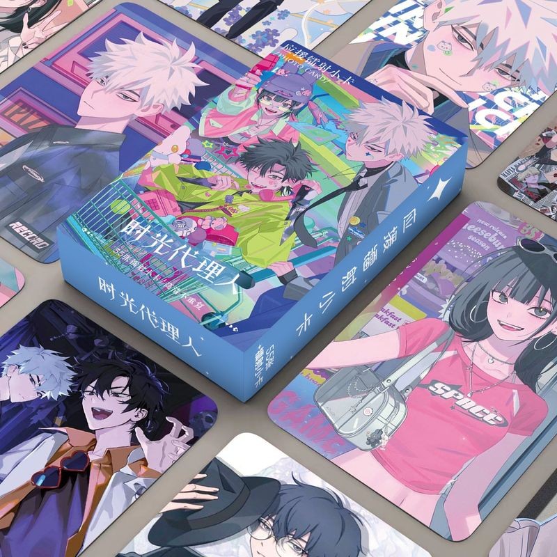 Link Click Anime Laser LOMO Cards – 55 thẻ mỗi hộp – Có Charles, Lucas và Qiao Ling – Hộp ngẫu nhiên thẻ sưu tập