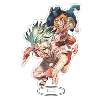 GC9 Dr.STONE KHOA HỌC TƯƠNG LAI Ishigami Senkuu Đứng Tấm Acrylic Giá Đỡ Máy Tính Để Bàn Trang Trí CG9