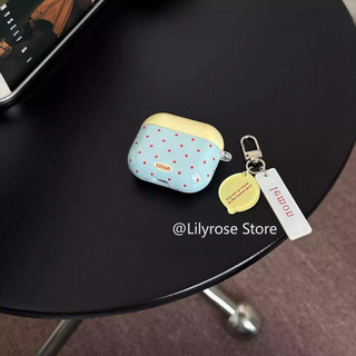Ốp lưng AirPods 4 mới [2024] AirPods Pro2 Pro 3 2 1 Tai nghe Apple Bluetooth Bảo vệ không dây Chống rơi Chấm bi Y2K Girl