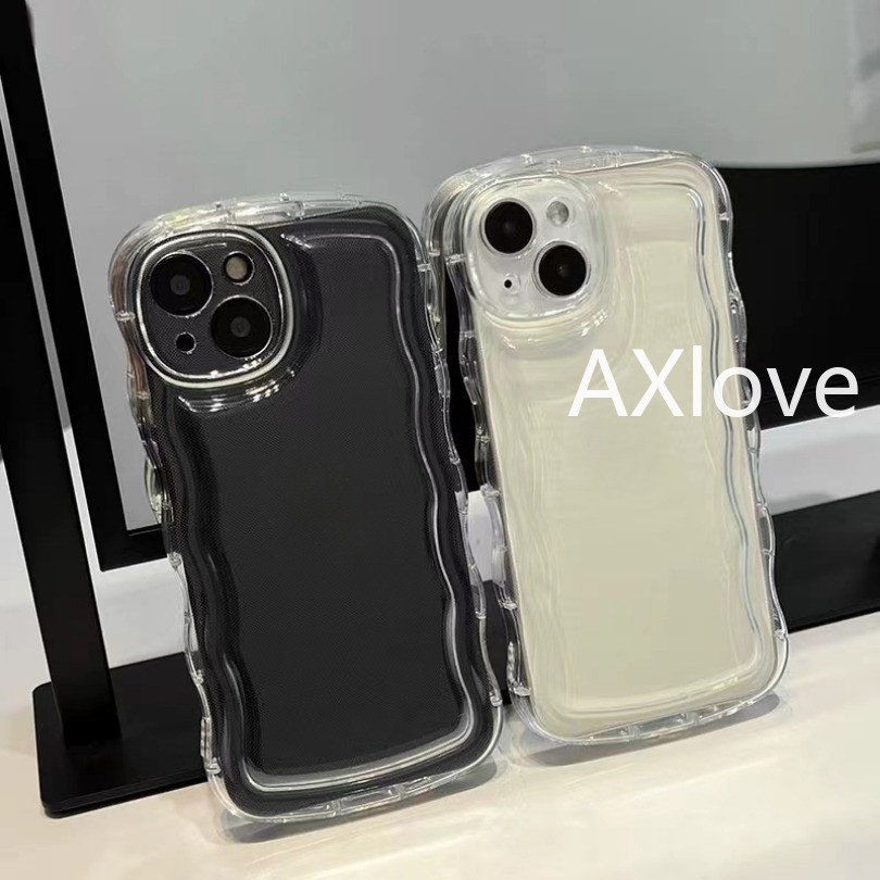 Custodie Iphone 16 Pro Custodia Morbida Opaca Per IPhone 13 12 11 Pro Max Mini XS Max XR X 7 8 Plus SE 2020 IMD Marmorizzazione Cover Trasparente Antiurto Funda, Blu, Per IPhone 11 Microfono IPhone XR - Foto 4
