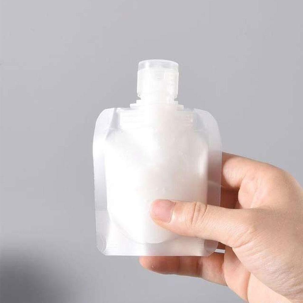 Túi đựng mỹ phẩm YMIFI, Túi đựng đồ du lịch trong suốt PET, Túi đóng gói nắp lật vòi phun