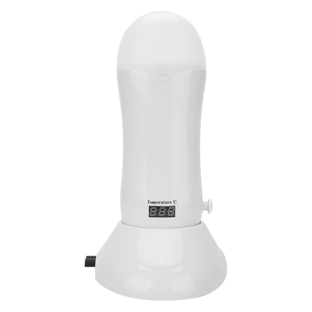 Lanqistore Máy Làm Rụng Lông Sáp Nóng 40W Có Thể Điều Chỉnh Nhiệt Độ Tẩy Lông Con Lăn Tẩy Lông Cuộn Trên Điện Mini Ấm Máy Trắng