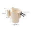 Túi đựng đồ ô tô FANIELLAPOWELL, Hộp đựng cốc ô tô đa chức năng có thể mở rộng nội thất, Hộp đựng điện thoại di động PP DIY có thể tháo rời thời trang ô tô