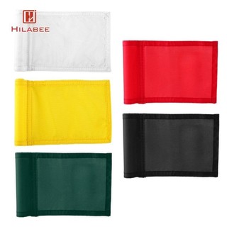 Cờ Golf HILABEE Có Ống Lắp, s Cho Sân Golf, Cờ Nylon Mini 15x24.5cm