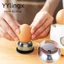 YYlingx Dụng cụ tách trứng luộc, xỏ lỗ bằng thép không gỉ, đục lỗ kim dễ sử dụng