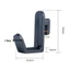 MARGREDY 10 Cái Móc treo bảng lỗ, Móc treo xiên treo tường hình chữ J, Giá đựng dụng cụ phần cứng bền bỉ Giá đựng đồ sắp xếp Bộ khóa tiện ích Móc chốt