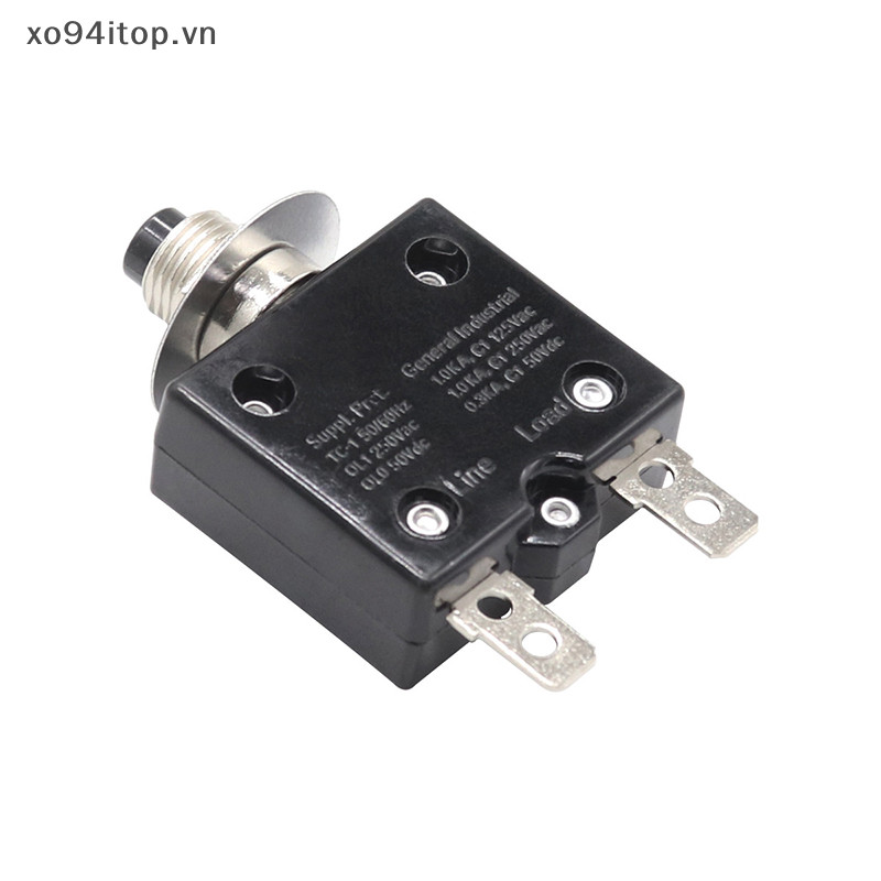 Xoitop 20A 25A 30A 40A Bộ ngắt mạch Quá tải Bảo vệ quá dòng L-MC Cầu chì hiện tại DIY Phụ kiện điện tử VN