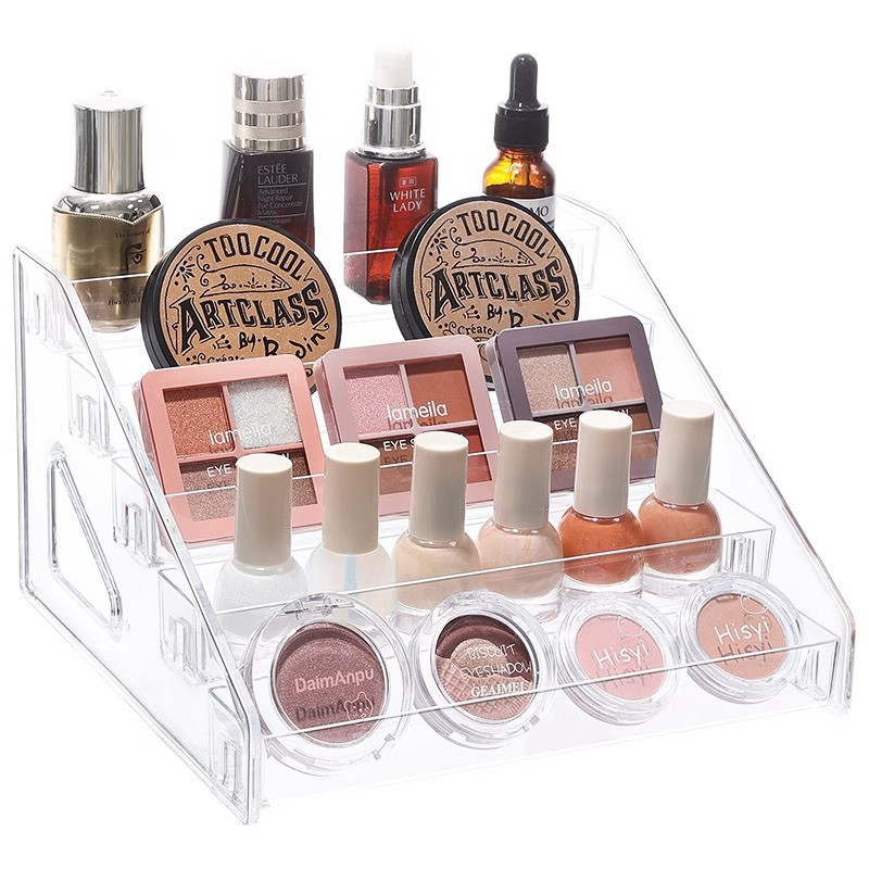 Kệ Nhiều Tầng Đựng Mĩ Phẩm Đồ Makeup Sơn Móng Tay Phấn Mắt 3/4/5/6/7 tầng Trang Điểm Gọn Gàng Decor