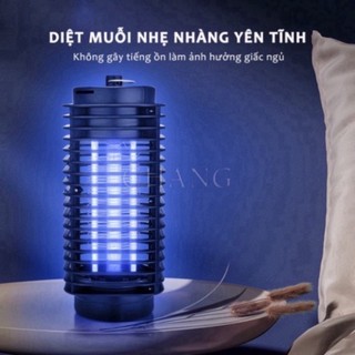 Đèn bắt muỗi thế hệ mới,  chống lóa mắt có cổng sạc USB Đèn Bắt Muỗi Điện Quang Hình Tháp Thế Hệ Mới An Toàn Thông Minh