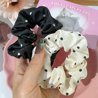 Thời Trang Hàn Quốc Dây Buộc Tóc Co Giãn Satin Scrunchies Nữ Oversize Tóc Dây Cao Su Ngọt Ngào Đa Năng Đầu Dây Phụ Kiện Tóc