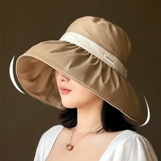 [COD] Mũ xô EARTHLYCO, Mũ ngư dân chống nắng thoáng khí, Mũ chống nắng vành rộng thời trang dành cho nữ