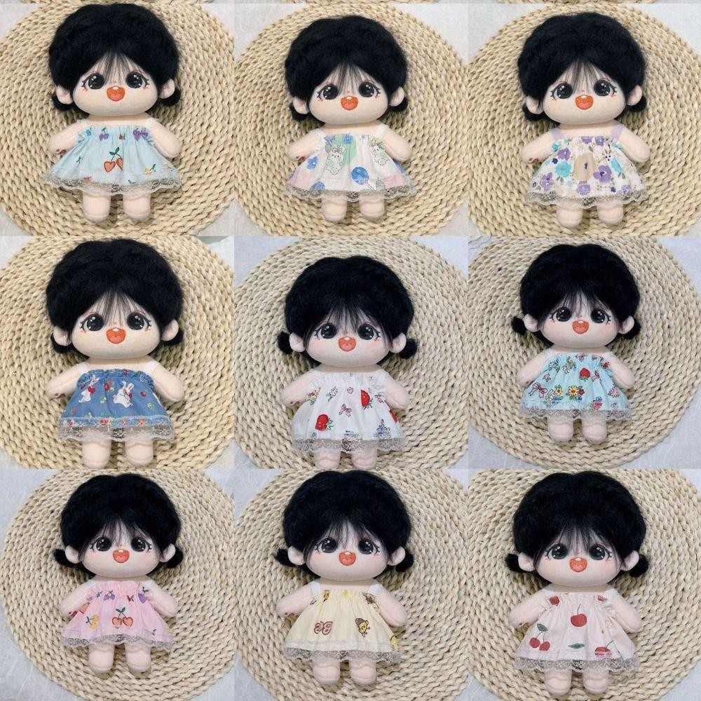 Đầm công chúa CORALTIDE, Phụ kiện dễ thương Búp bê Quần áo đáng yêu, Trang trí quần áo Búp bê Cotton 20cm / Búp bê thần tượng EXO