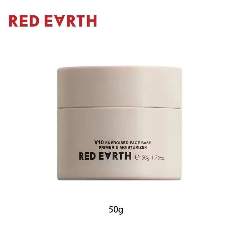 Red Earth Makeup Primer Red Earth Keepmoving 1991 Cream Make-up Primer Invisible Pore Isolation Cream Primer Moisturizing Brightening Face Makeup 50g 6AU5