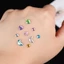 Miếng dán trang phục tiệc - Nhãn dán kim cương giả Star - Face Paster - Tự dính, Chống thấm nước, Nhiều màu sắc, Ins - Hình xăm giả cơ thể - Đề can Cosplay - Trang trí nghệ thuật DIY