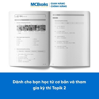 Sách - Combo Tiếng Hàn Tổng Hợp Dành Cho Người Việt Nam - Sơ Cấp 2