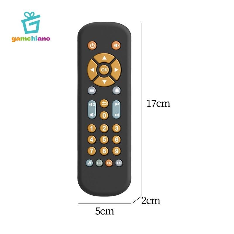 Gamchiano Điện Thoại Giả Vờ Playset Giáo Dục Âm Nhạc TV Bộ Điều Khiển Cho Trẻ 6-12 Tháng Tập Đi Bé Gái Bé Trai Món Quà Tốt Nhất