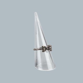 Giá đỡ nhẫn hình nón MEGOCE, Giá trưng bày nhẫn rỗng bằng nhựa Acrylic, Giá đỡ trưng bày nhẫn di động