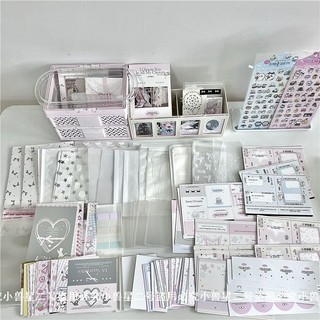 [Khen ngợi 16.000 người] Bộ vật liệu đóng gói ổ cắm thẻ Bao bì quà tặng Túi Ziplock Đầu thẻ Nhãn dán niêm phong mặt sau Đầu thẻ Gói trang gấp [16.000 đánh giá tích cực] Tài liệu quà tặng thẻ