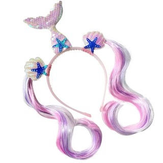 Hum Đáng Yêu Có Sừng Đầu Cho Bé Gái Với Đuôi Cá Thiết Kế Hoạt Hình Hairhoop Cho Tiệc Sinh Nhật Và Sự Kiện Theo Chủ Đề