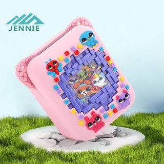 Vỏ silicon in hình động vật 3D có thể giặt được cho đồ chơi tương tác Bitzee Digital Pet A [jennie1.vn]