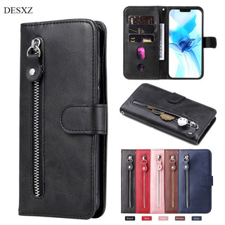 Ốp Lật Dây Kéo Mới Tecno Spark Go 1 30C 30 20 20C Camon 30 30S Pova 6 Neo Pro Premier 2025 2024 5G Da Sang Trọng Khe Cắm Thẻ Vỏ Điện Thoại