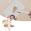 Thìa nền dạng lỏng AFTEROF, Kem Phấn mắt DIY Mix Stick, Bảng màu hữu ích Trang điểm bằng thép không gỉ Toning Stick Trang điểm Thìa