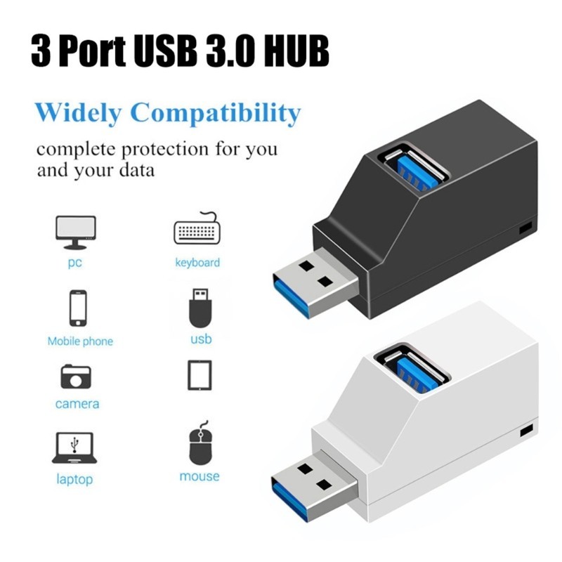 Hsv Universal USB Hub Adapter Tăng Cường PC Laptop Điện Thoại Kết Nối USB3 0 Splitter