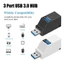 Charmantcc1 3 Cổng USB Hub Nhỏ Gọn Bộ Chuyển Đổi USB Bộ Chia Cải Tiến Cổng Kết Nối Cho PC Laptop Điện Thoại Đầu Đọc Đĩa