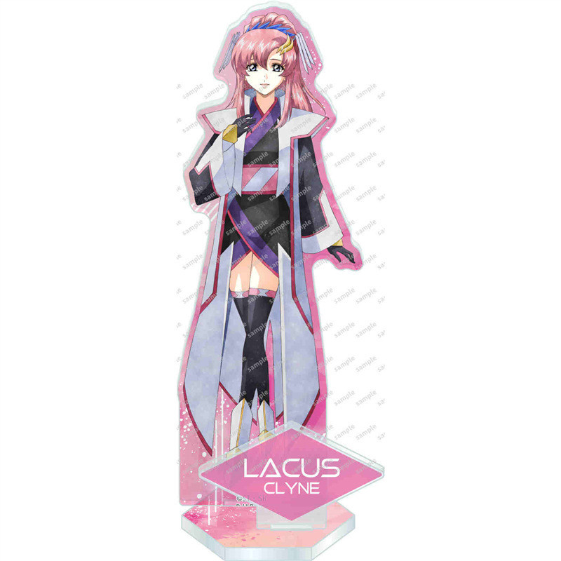 Sq2 Hot Mobile Suit Gundam SEED FREEDOM Chất liệu Acrylic Đăng ký Anime Hình Mô Hình Đồ Chơi Đứng Tấm Giá Đỡ