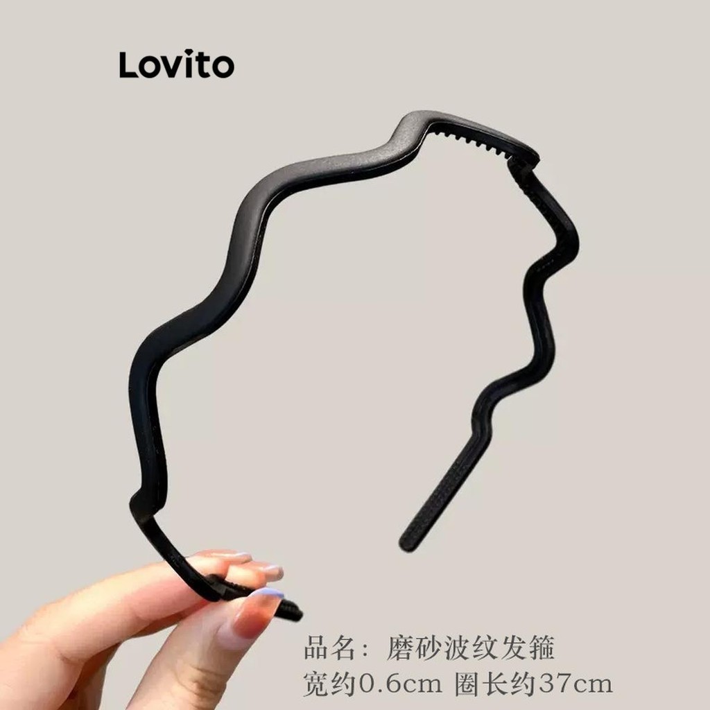 Ảnh Cài tóc rửa mặt Lovito chống trượt lượn sóng hoạt hình dễ thương cho nữ LFA18624 1