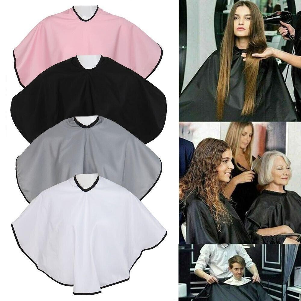 [Còn hàng] Khăn choàng tóc nhuộm SIMPLEAID, Mũi cắt tóc chống thấm nước Dụng cụ Salon, Tạp dề làm tóc chống tĩnh điện có thể tái sử dụng