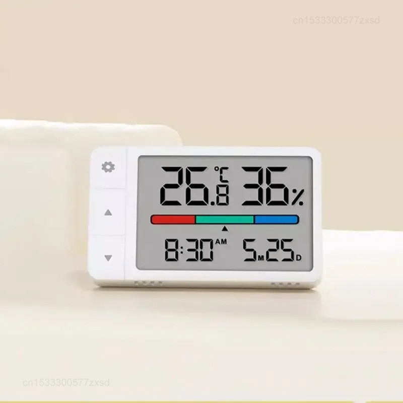 Nhiệt kế Xiaomi MiaoMiaoCe Máy đo độ ẩm Trạm thời tiết Máy đo độ ẩm Đồng hồ đa chức năng cho cảm biến độ ẩm nhiệt độ gia đình