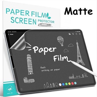 Giấy Cảm Giác Màn Hình Bảo Vệ Cho Huawei Matepad 11.5 2023 Air 11.5 11 10.4 SE 10.1 T10S T10 Pro 11 10.8 M6 10.8 Pro 13.2 12.6 MateBook E 12.6 Tranh Mờ Như Viết Trên Giấy