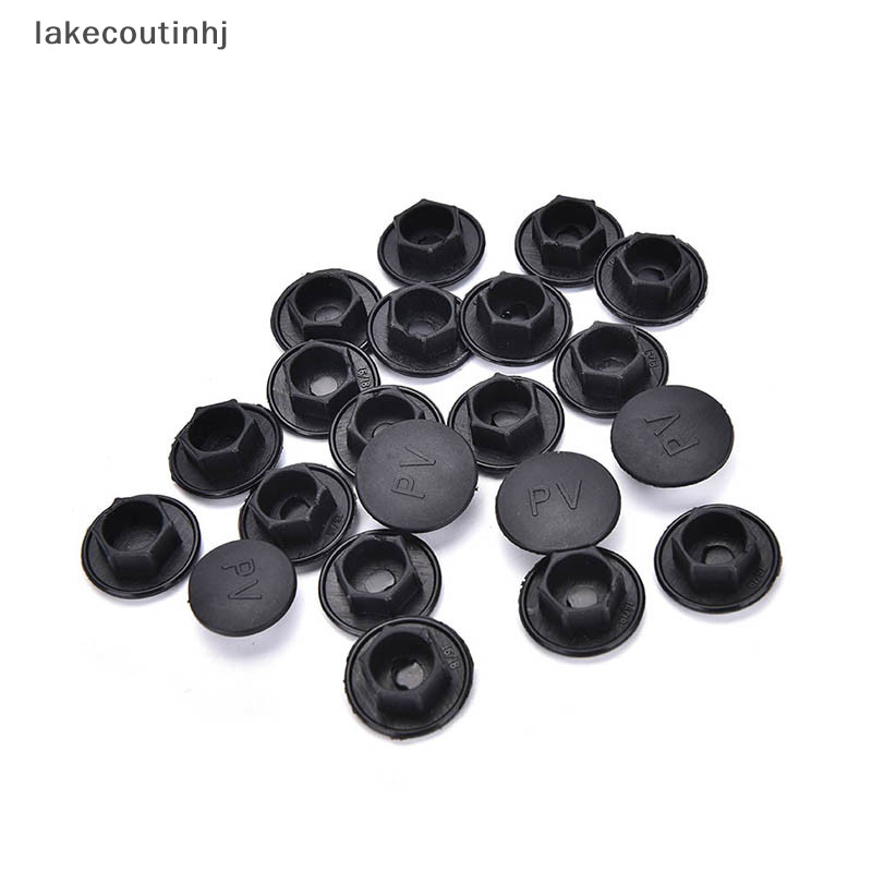 Lu 20 Chiếc Đen Lục Giác Ổ Cắm Allen Bu Lông Vít Đai Ốc Lục Giác Bao Bảo Vệ tinhj
