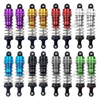4 Bộ giảm chấn giảm xóc dầu trước và sau bằng kim loại cho MJX H16 16207 16208 16209 16210 1 / 16 RC Xe nâng cấp các bộ phận
