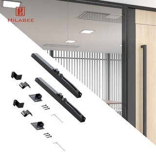 Cơ chế cửa chuồng 2 miếng cho giảm chấn lò xo theo dõi phẳng