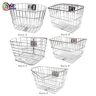 Giỏ trước xe đạp Dovewill Dây kim loại Thiết thực gắn phía trước cho xe đạp đường núi