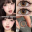 （-0°-6.00°）🌈ZM 🌈/Set 2 Kính Áp Tròng Màu tím/đen/xám thời trang contact lens hợp lệ 6 tháng 17