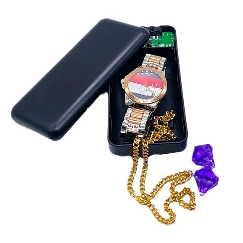 Bang Secret Stash Hộp lưu trữ ngân hàng điện cải trang để giấu tiền trang sức có giá trị