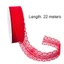Ruy băng Satin ren SMILE, Ruy băng rộng họa tiết cổ điển Ruy băng ren 3cm, Đồ thủ công bền bỉ Nơ Dụng cụ làm hoa hồng thủ công Ruy băng gói trang trí tiệc cưới