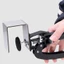 Kẹp cố định FUJIOU, Kẹp bảng ngăn kéo bằng thép không gỉ tháo nhanh, Điều chỉnh chế biến gỗ Jig màu đen Phụ kiện nội thất gia đình Kẹp có thể tháo rời Nội thất