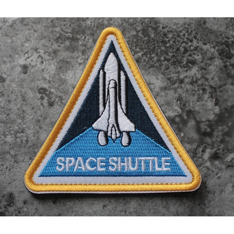 Patch vải velcro NASA dán ba lô, nón , quần áo , túi xách _retro