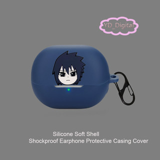 Dành Cho SoundPEATS Air 6 HS Tai Nghe Bảo Vệ Anime Naruto Silicon Chống Sốc Vỏ Mềm Chống Trầy Xước Tai Nghe Túi Bảo Quản Có Móc