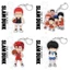 HT2 Slam Dunk Móc Khóa Anime Móc Khóa Acrylic Dễ Thương Túi Mặt Dây Chuyền Hoạt Hình Sakuragi Hanamichi Móc Chìa Khóa Quà Tặng TH2
