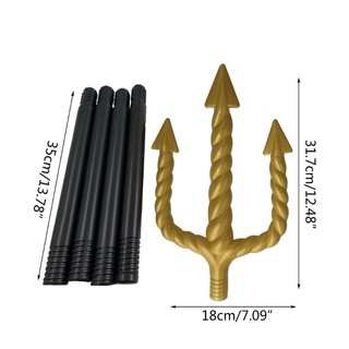 ELE Devil Pitchforks Mới Lạ Nhựa Pitchforks Trang Phục Halloween Phụ Kiện Quà Tặng