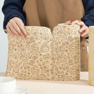 Khăn giấy rửa chén WEAVELYF 60 tờ / cuộn, Vải làm sạch Khăn lau bát đĩa dầu chống dính đa năng, Vải rửa chén nhà bếp dày thay thế vải lười sợi tre