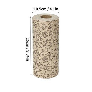 Khăn giấy rửa chén NETDWELL 60 tờ/cuộn, khăn bát đĩa chống dính đa năng tái sử dụng, dày dặn cho nhà bếp, sợi tre