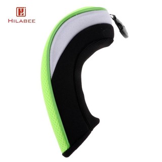 Hilabee Mesh Golf Club Head Cover Hybrid Utility Headcover Case với thẻ số có thể hoán đổi cho nhau