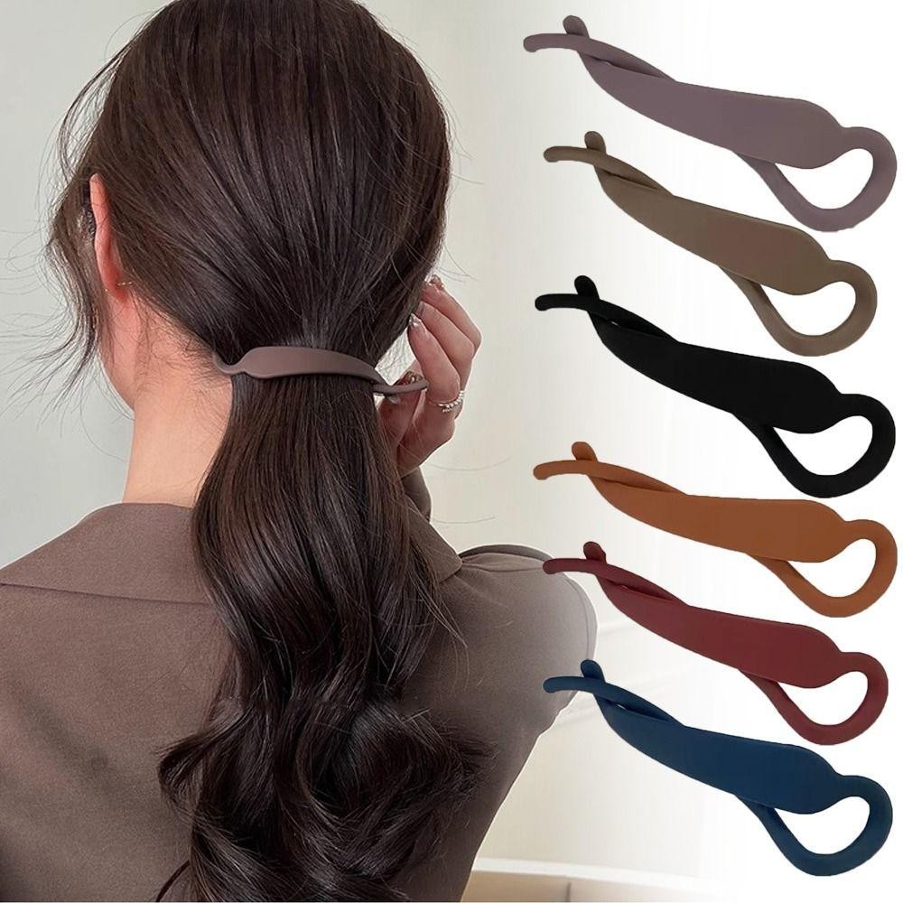 Vuốt Tóc Chữ Thập YMIFI - Kẹp Tóc Nhựa Xoăn Phù Hợp Tiệc Cho Bé Gái