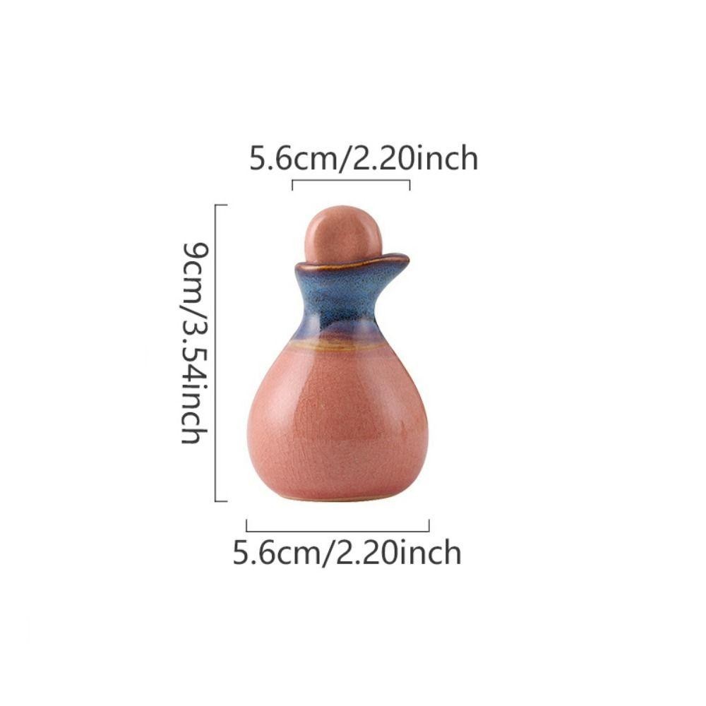 Bình Tinh Dầu HARRIETT, Chai Nước Hoa Vintage Có Thể Đổ Lại, Hộp Đựng Mỹ Phẩm Mini Bền Gốm Đa Năng Sản Phẩm Làm Đẹp